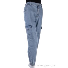 Джинси жіночі Весна/осінь S9094 blue (6 шт. р.сітка25-30) "Мир" недорого оптом від прямого постачальника