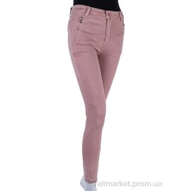 Джинси жіночі Весна/осінь S9081-3 pink (6 шт. р.сітка28-33) "Мир" недорого оптом від прямого постачальника