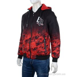 Куртка чоловіча Весна/осінь GM2223 red (4 шт. р.сіткаL-3XL) "M7" недорого оптом від прямого постачальника