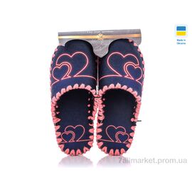 Тапки жіночі для будинку Весна/осінь 5-136 синій (10 пар р.36-41) "Active" недорого оптом від прямого постачальника