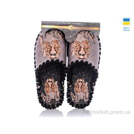 Тапки жіночі для будинку Весна/осінь 5-147 бузковий (10 пар р.36-41) "Active" недорого оптом від прямого постачальника