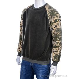 Батник чоловічий Весна/осінь 2791-5 green (5 шт. р.сіткаM-3XL) "Мир" недорого оптом від прямого постачальника