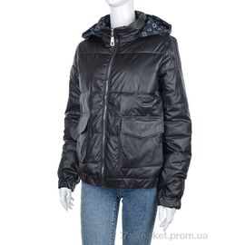 Куртка жіноча Весна/осінь 2830-253-1 black (4 шт. р.сіткаM-2XL) "Мир" недорого оптом від прямого постачальника