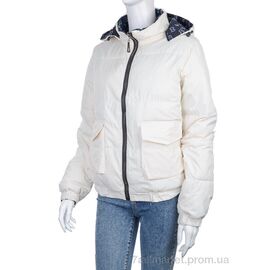 Куртка жіноча Весна/осінь 2830-253-2 beige (4 шт. р.сіткаM-2XL) "Мир" недорого оптом від прямого постачальника