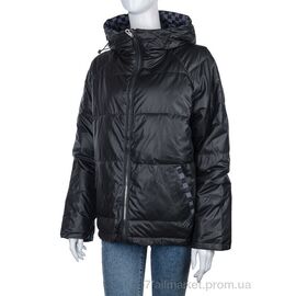 Фотография Куртка женская Весна/осень 2830-215-1 black (4 шт. р.сетка M-2XL) "Мир" недорого оптом от прямого поставщика
