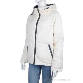 Фотография Куртка женская Весна/осень 2830-215-3 white (4 шт. р.сетка M-2XL) "Мир" недорого оптом от прямого поставщика