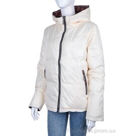 Куртка жіноча Весна/осінь 2830-213-2 white (4 шт. р.сіткаM-2XL) "Мир" недорого оптом від прямого постачальника