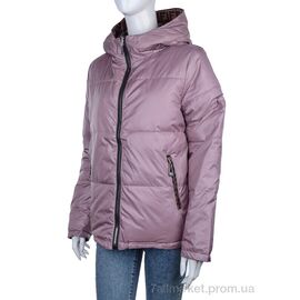 Куртка жіноча Весна/осінь 2830-213-3 pink (4 шт. р.сіткаM-2XL) "Мир" недорого оптом від прямого постачальника