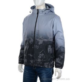 Куртка чоловіча Весна/осінь 8883 grey (5 шт. р.сітка48-56) "M7" недорого оптом від прямого постачальника