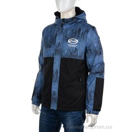 Куртка чоловіча Весна/осінь 8886 navy (5 шт. р.сітка48-56) "M7" недорого оптом від прямого постачальника