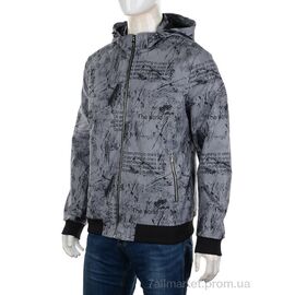 Куртка чоловіча Весна/осінь A626 grey (5 шт. р.сітка48-56) "M7" недорого оптом від прямого постачальника