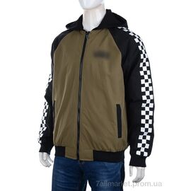 Куртка чоловіча Весна/осінь F201 khaki (5 шт. р.сітка48-56) "M7" недорого оптом від прямого постачальника