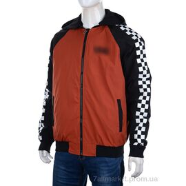 Куртка чоловіча Весна/осінь F201 orange (5 шт. р.сітка48-56) "M7" недорого оптом від прямого постачальника