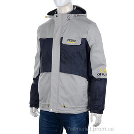 Куртка чоловіча Весна/осінь 8885 grey (5 шт. р.сітка48-56) "M7" недорого оптом від прямого постачальника