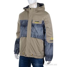 Куртка чоловіча Весна/осінь 8885 beige (5 шт. р.сітка48-56) "M7" недорого оптом від прямого постачальника