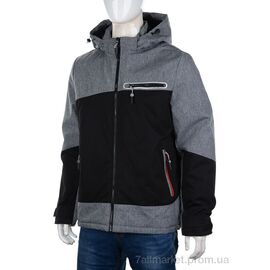 Куртка чоловіча Весна/осінь 8862 grey (5 шт. р.сітка48-56) "M7" недорого оптом від прямого постачальника