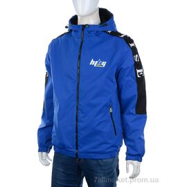 Куртка чоловіча Весна/осінь 8877 blue (5 шт. р.сітка48-56) "M7" недорого оптом від прямого постачальника