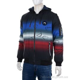 Куртка чоловіча Весна/осінь 7798 navy (3 шт. р.сіткаXL-3XL) "M7" недорого оптом від прямого постачальника