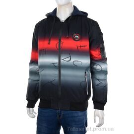 Куртка чоловіча Весна/осінь 7798 red (3 шт. р.сіткаXL-3XL) "M7" недорого оптом від прямого постачальника