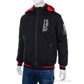 Куртка чоловіча Весна/осінь M9984 black (3 шт. р.сіткаXL-3XL) "M7" недорого оптом від прямого постачальника