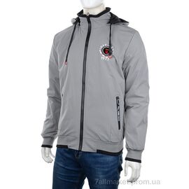 Куртка чоловіча Весна/осінь 7795 grey (3 шт. р.сіткаXL-3XL) "M7" недорого оптом від прямого постачальника