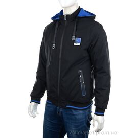 Куртка чоловіча Весна/осінь GM2228 black (4 шт. р.сіткаL-3XL) "M7" недорого оптом від прямого постачальника