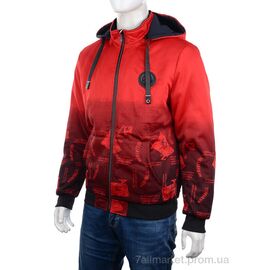 Куртка чоловіча Весна/осінь GM2226 red (4 шт. р.сіткаL-3XL) "M7" недорого оптом від прямого постачальника