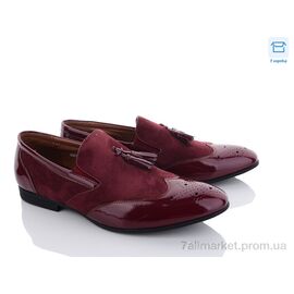 Туфлі чоловічі стильні Весна/осінь GA6062-8 (8 пар р.39-44) "Obuvok" недорого оптом від прямого постачальника