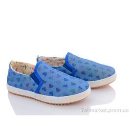 Сліпони дитячі без шнурків Весна/осінь C27-1 (12 пар р.33-38) "Obuvok" недорого оптом від прямого постачальника
