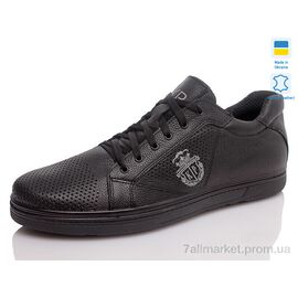 Кросівки чоловічі модні Весна/осінь Prime S50-2P чорний (8 пар р.44-47) "Prime-Opt" недорого оптом від прямого постачальника