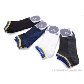 Шкарпетки для чоловіків Весна/осінь 1185 mix (12 шт. р.сітка41-45) "Obuvok" недорого оптом від прямого постачальника