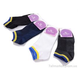 Жіночі шкарпетки Весна/осінь 1186-2 mix (12 шт. р.сітка36-41) "Obuvok" недорого оптом від прямого постачальника