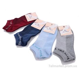 Фотография Носки женские Весна/осень 1180 (05989) mix (12 шт. р.сетка 36-41) "Obuvok" недорого оптом от прямого поставщика