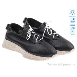 Кросівки жіночі модні Весна/осінь Prime 172153 черный (8 пар р.36-41) "Prime-Opt" недорого оптом від прямого постачальника