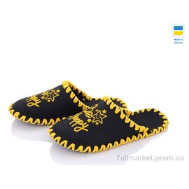 Фотография Тапки женские для дома Весна/осень 266W чорні (9 пар р.36-41) "Active" недорого оптом от прямого поставщика