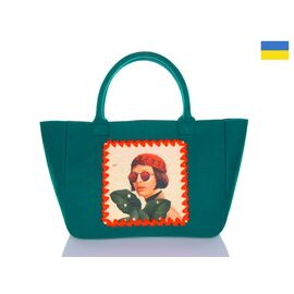 Жіноча сумка 2025 зелений Ліон р.52*30*14 "Forest-A" недорого від прямого постачальника