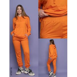 Костюм спортивний жіночий теплий 7201-16 orange р.M-2XL "Seven Group" недорого оптом від прямого постачальника