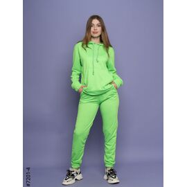 Костюм спортивний жіночий теплий 7201-4 green р.M-2XL "Seven Group" недорого оптом від прямого постачальника