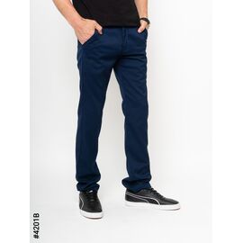 Фотография Брюки мужские 4201B blue р.27-33 "Seven Group" недорого оптом от прямого поставщика