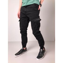 Джоґери чоловічі 1906A black р.30-40 "Seven Group" недорого оптом від прямого постачальника