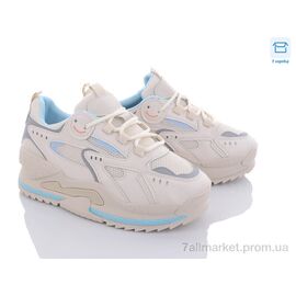 Кросівки жіночі модні Весна/осінь B1101 beige (8 пар р.36-41) "FED" недорого оптом від прямого постачальника