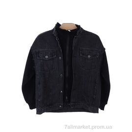 Куртка дитяча Весна/осінь 3113-90049 black (5 шт. р.сітка100-140) "Мир" недорого оптом від прямого постачальника