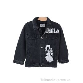 Фотография Куртка детская Весна/осень 3113-310701 black (5 шт. р.сетка 100-140) "Мир" недорого оптом от прямого поставщика