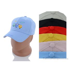 Фотография Кепка детская Весна/осень WF007 mix (5 шт. р.сетка 52-54) "KUINH" недорого оптом от прямого поставщика