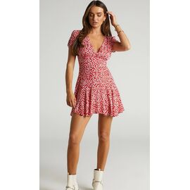 Сукня літня жіноча 100 red р.42-48 "EVA" недорого оптом від прямого постачальника