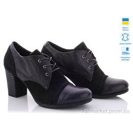 Фотография Туфли женские стильные Весна/осень AE3711 ч. (6 пар р.37-39) "A.Dama" недорого оптом от прямого поставщика