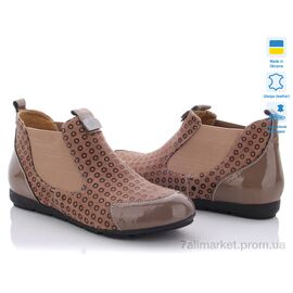 Фотография Ботинки женские стильные Весна/осень AE400 визон (5 пар р.36-40) "A.Dama" недорого оптом от прямого поставщика