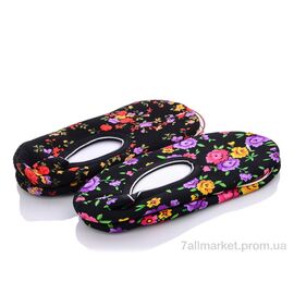 Жіночі шкарпетки Весна/осінь 472 следочки цветы mix (24 шт. р.сітка36-39) "Presto" недорого оптом від прямого постачальника