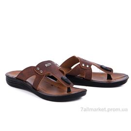 Фотография Шлепки детские летние  1058 палец коричневый (6 пар р.36-39) "Selena" недорого оптом от прямого поставщика