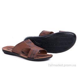 Фотография Шлепки детские летние  7060 подросток коричневый (6 пар р.36-39) "Selena" недорого оптом от прямого поставщика